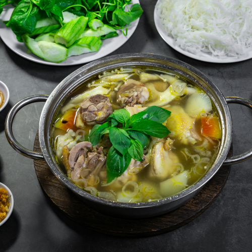 GÀ HẦM ĐU ĐỦ
